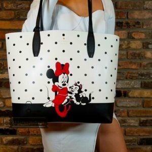 Disney X Kate Spade New York Minnie Tote and phone case iPhone 12 Pro Max *NWT*